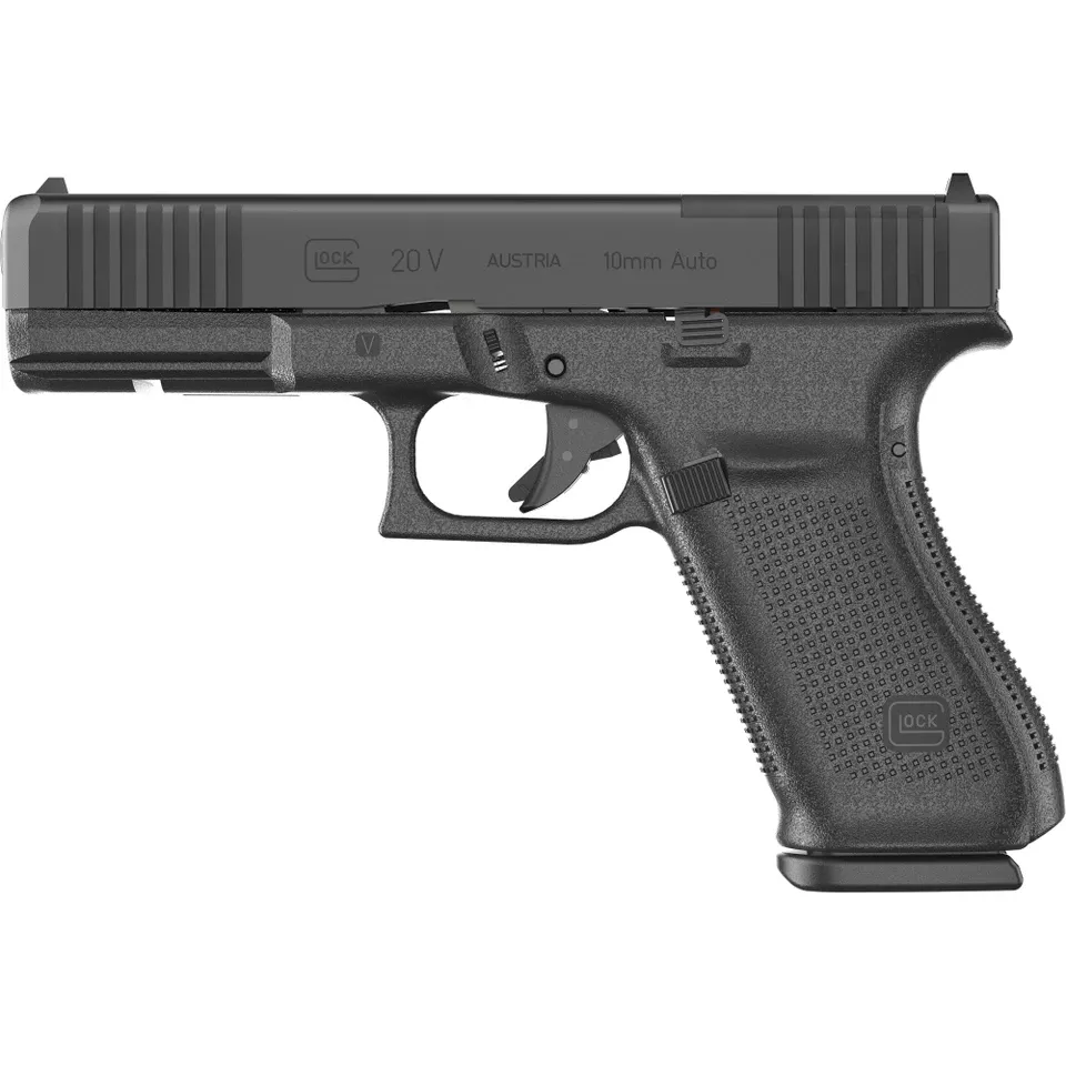 GLOCK 20 V MOS 10mm 4.61" Black 10rd w/3 Mags