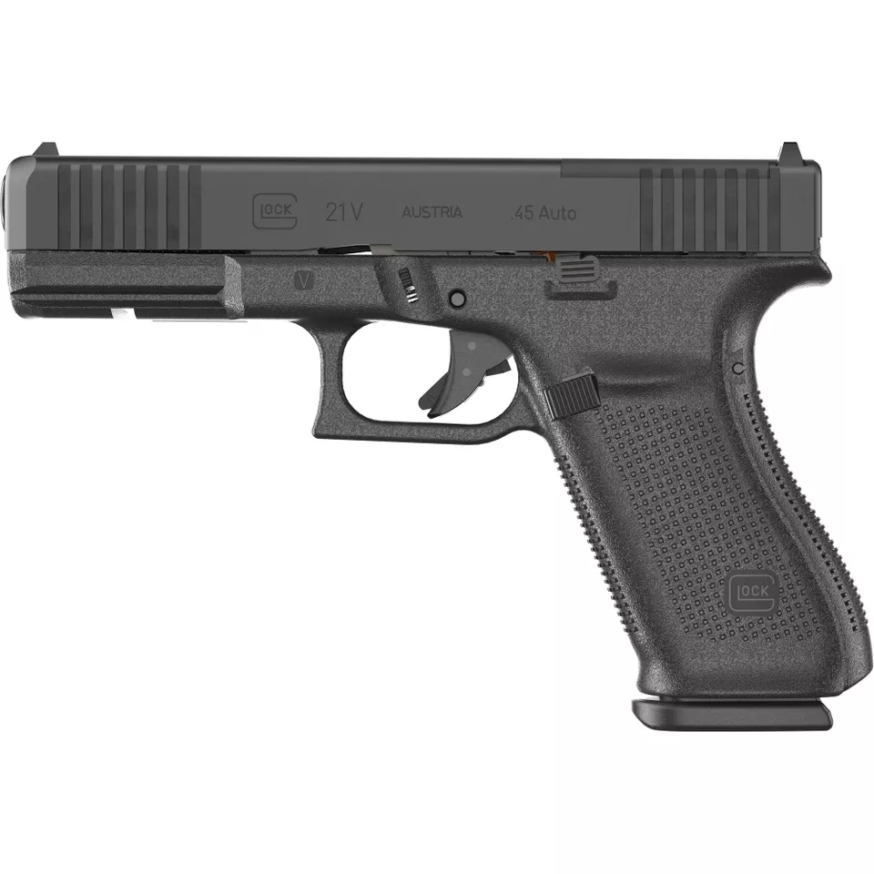 GLOCK 21 V Series MOS .45 ACP 13rd 3 Magazines Black