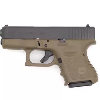 Glock 26 Gen3 | Handgun | 3.5” Barrel | 9mm | 10 Rounds | OD Green | PI2657201