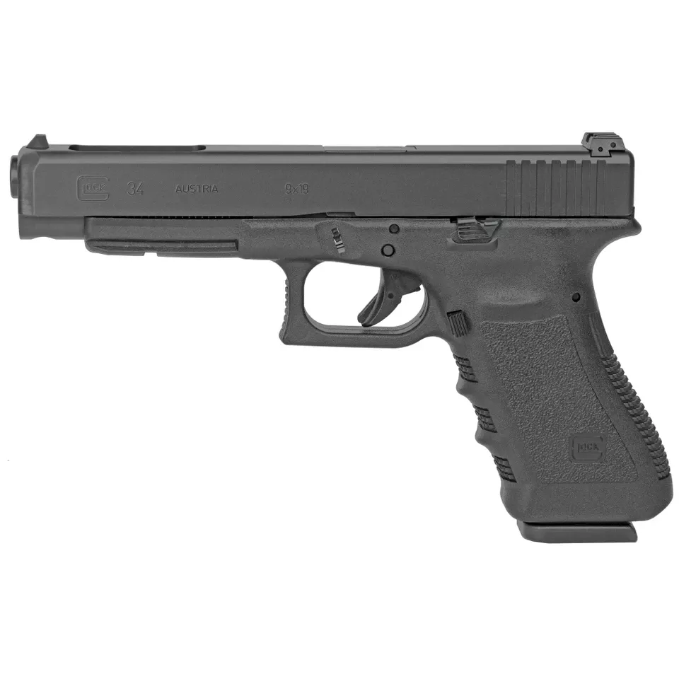 GLOCK 34 GEN3 9MM Pistol with 17-Round Capacity and 2 Magazines