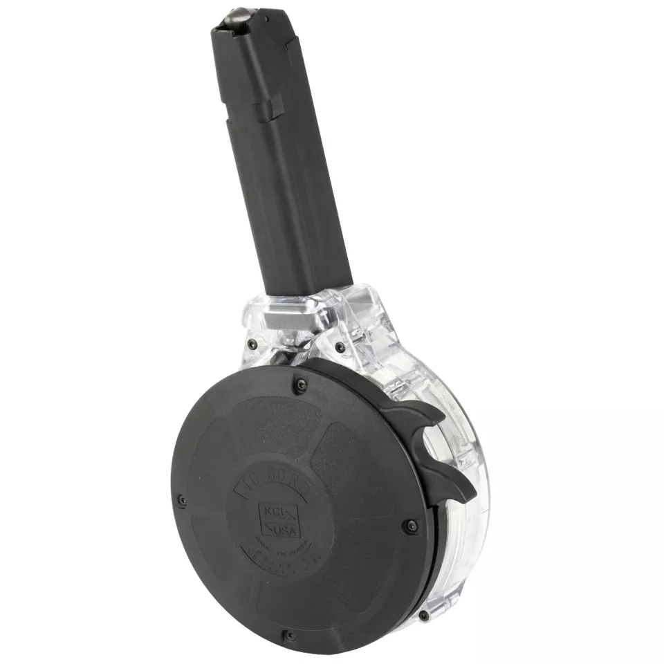 Glock 40SW 50-Round Drum Magazine by MAG KCI USA