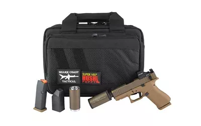 GLOCK 43X CMP 9MM HP SUP PK 407K FDE