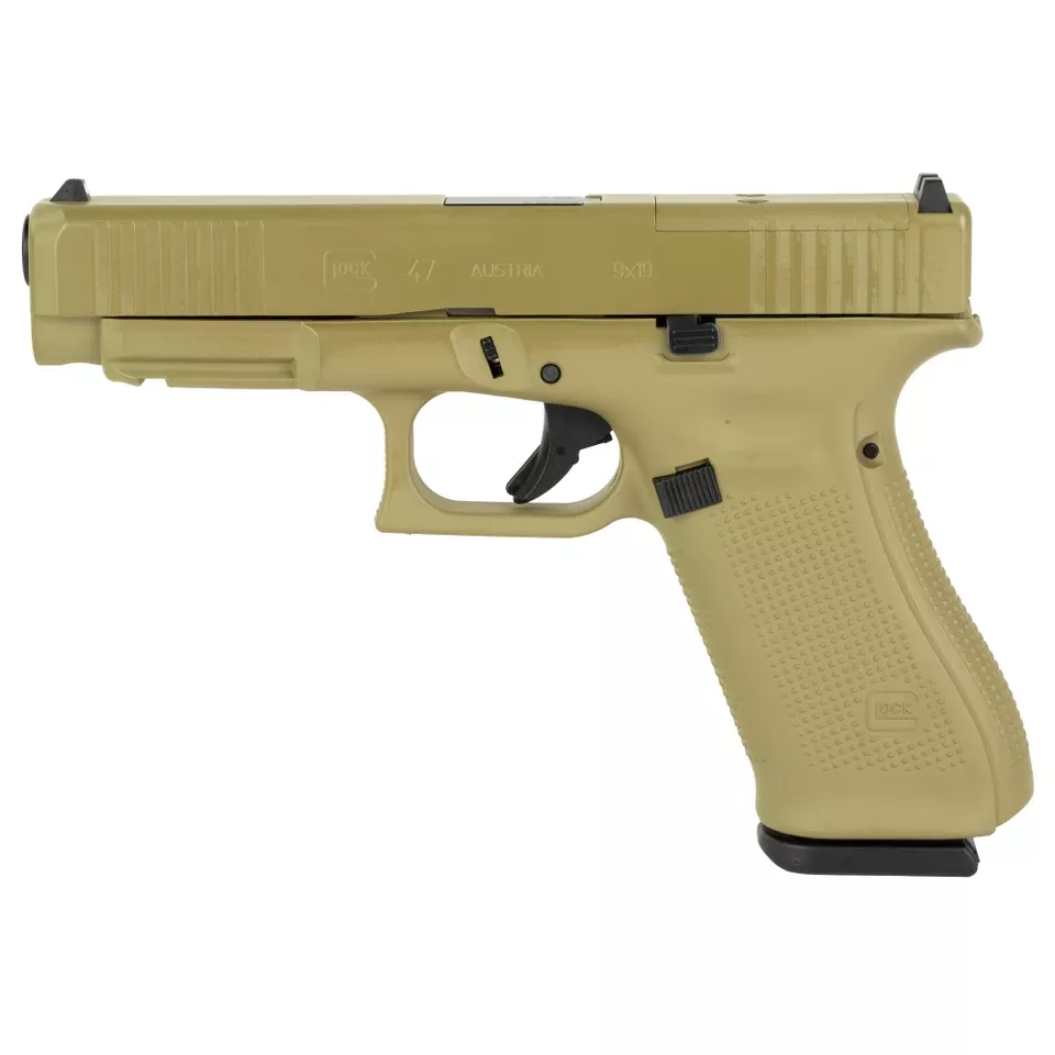 GLOCK 47 GEN5 9MM 17RD in Coyote Tan Finish