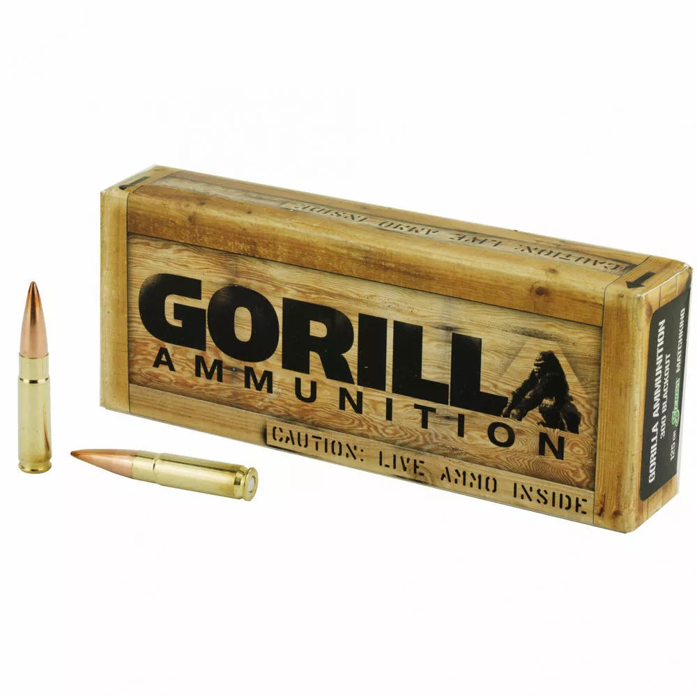 Gorilla 300 Blackout 125 Grain Sierra 20 /200