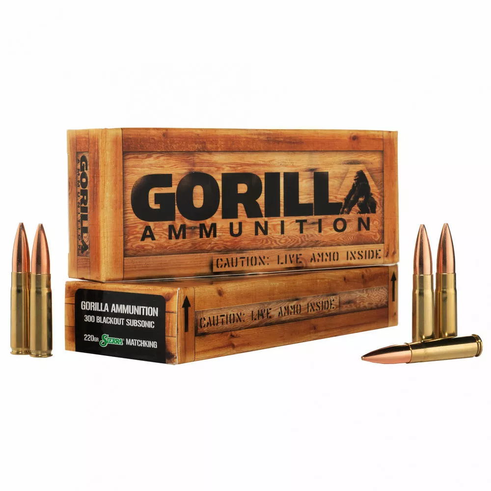 Gorilla 300 Blackout 220 Grain Subsonic 20 /200