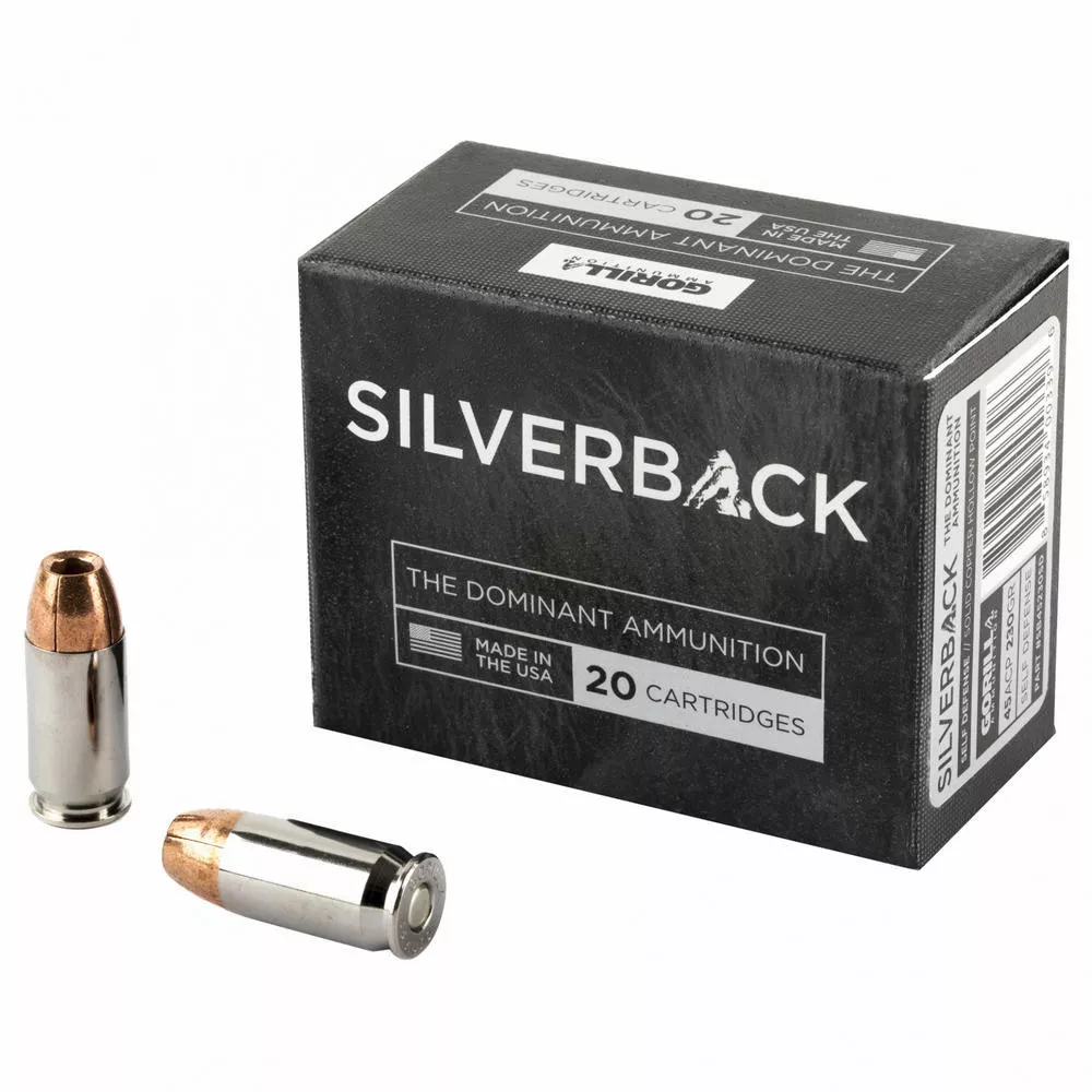 Gorilla Silverback 45ACP 230 Grain 20 /200