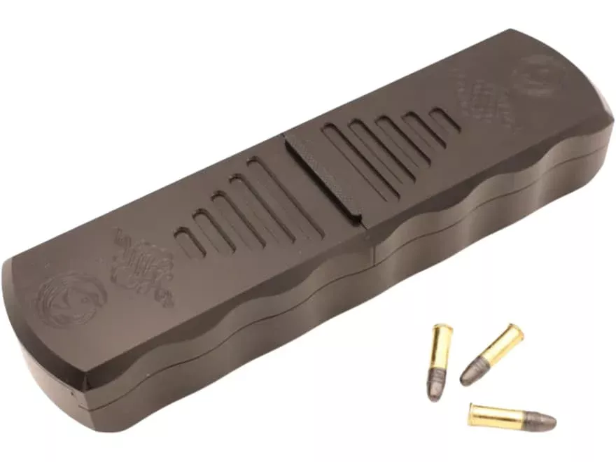 Gray Ops Billet Slider Ammo Box 22 Long Rifle 100-Round