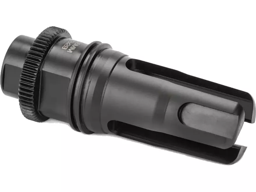 Griffin Armament DUAL-LOK 2.75″ Stealth Flash Hider Suppressor Mount 5.56mm 1/2″-28 Thread Stainless Steel Nitride