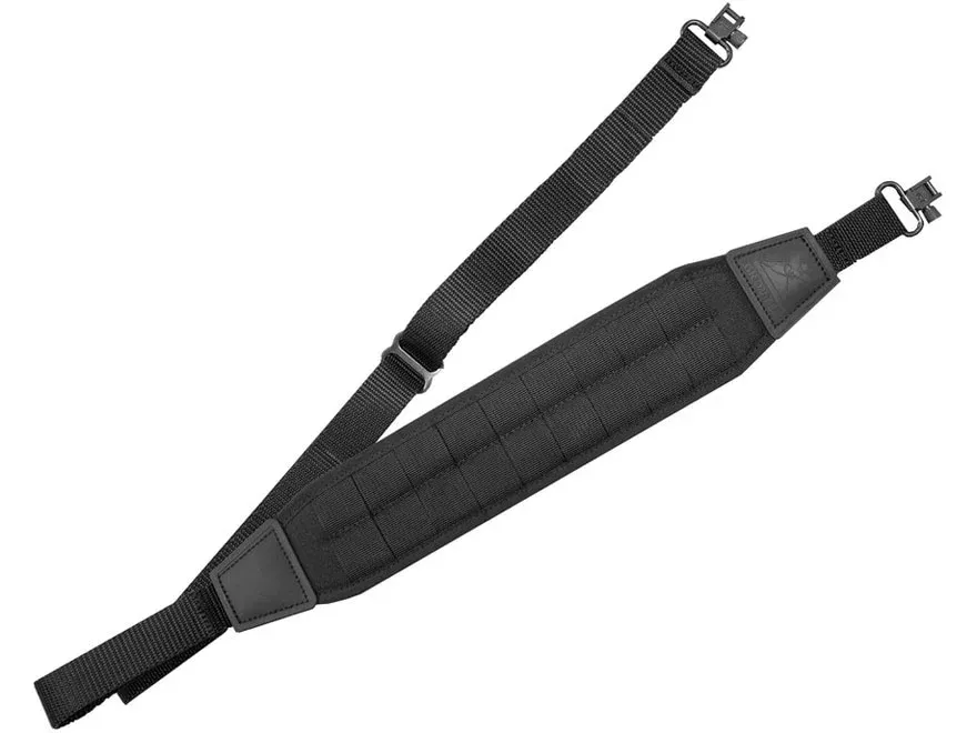 GrovTec MOLLE Padded Rifle Sling with Swivel Nylon Black
