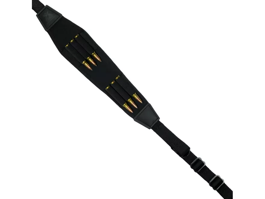 GrovTec Padded Cartridge Rifle Sling with Swivel Nylon Black