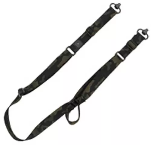 GrovTec Sabre 2 Point Sling Matte Finish Multicam Black Includes Push Button Swivels
