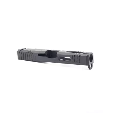 Gunslinger Armory Gunslinger Elite Stripped Slide | For Gen 3 Glock 19 | Graphite Black