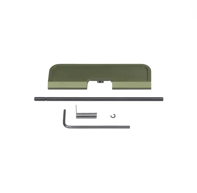 Guntec AR15 Ejection Port Dust Cover Assembly (Gen 3) – Anodized Olive Drab Green ** LAST ONE