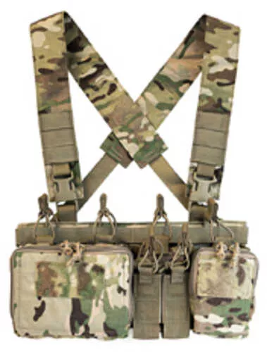 Haley Strategic Partners D3cr-h Chest Rig Supports .308 Platforms Nylon Construction Ranger Green Includes (4) Rifle Mag