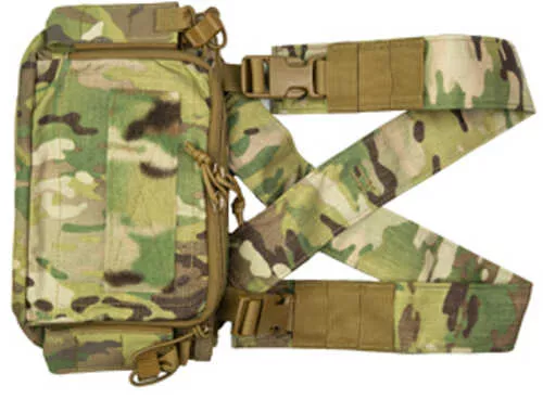 Haley Strategic Partners D3cr Micro Chest Rig Nylon Construction Multicam Includes (1) Large Open Pouch (2) Pistol Magaz