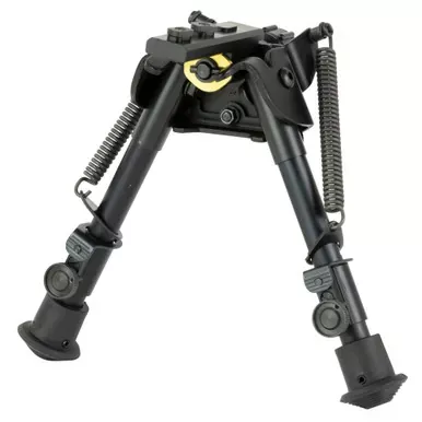 Harris Engineering 6″-9″ Rotating Bipod | Bipod | MLOK | Black | S-BR M-LOK