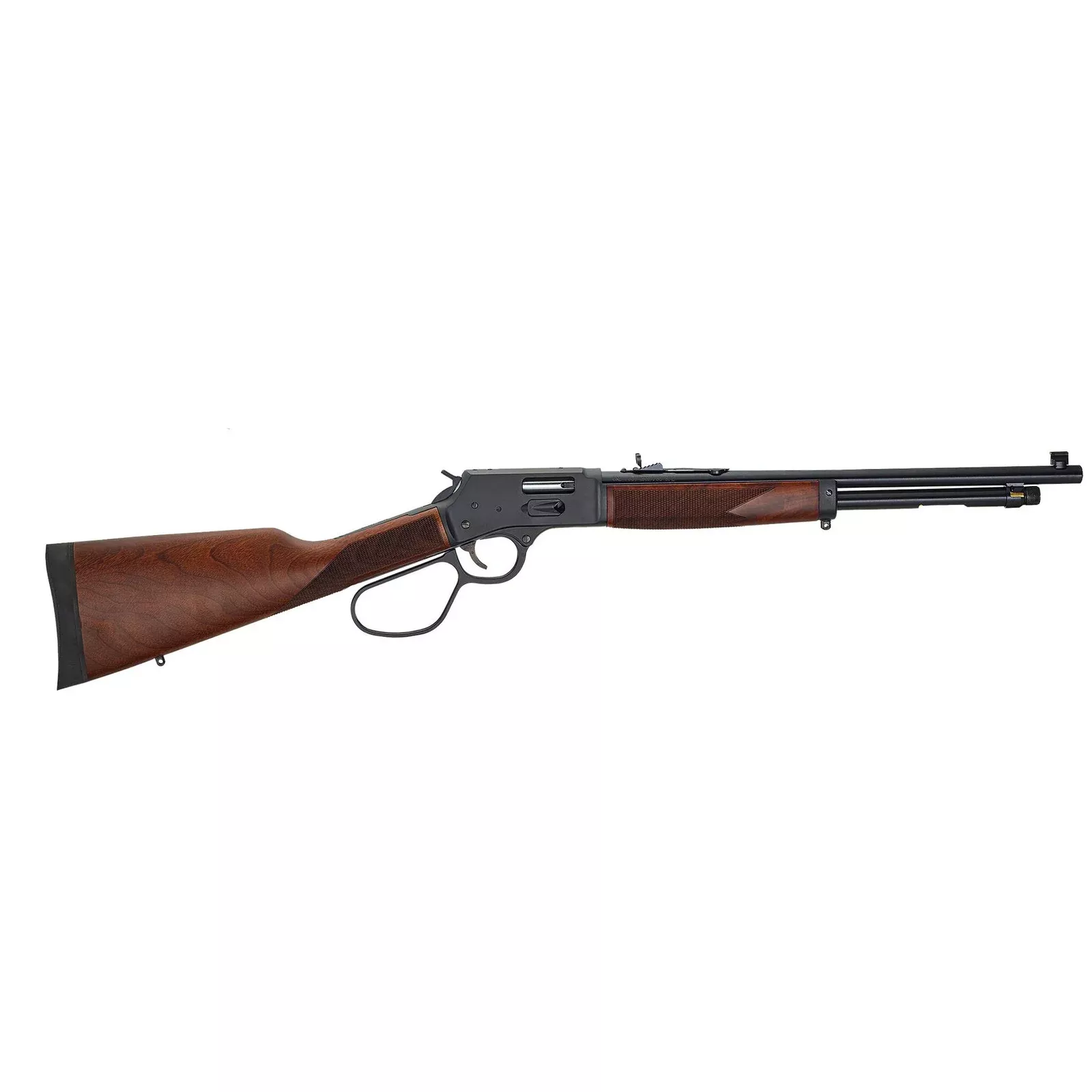 Henry Big Boy Steel Rifle .45 Colt 10rd Capacity 20″ Barrel Side Gate Large Loop Walnut Stock