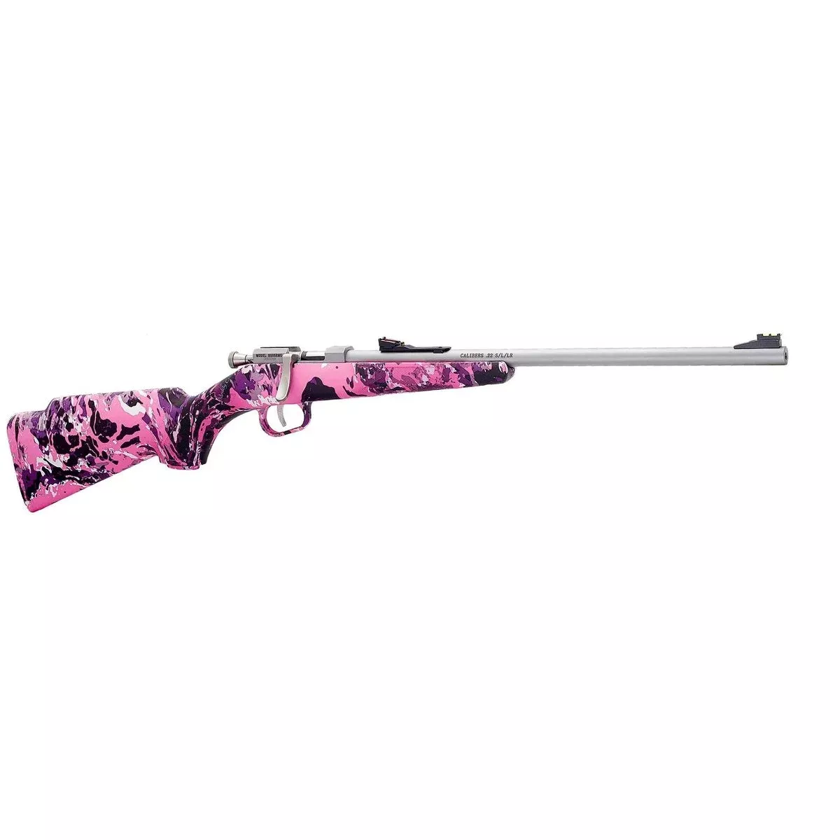 Henry Mini Bolt Compact G2 Rilfe .22 S/L/LR Single Round Capacity 16.25″ Barrel Muddy Girl Camo Stock