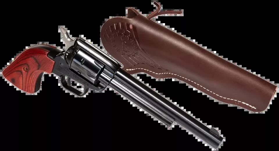 Heritage Rough Rider 22 LR Revolver with Hunter Leather Holster