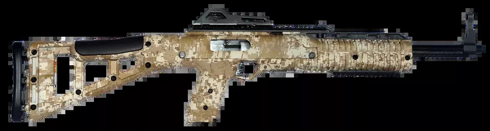 Hi-Point 995TSDD 9mm Carbine with Digital Camo and Skeletonized Stock