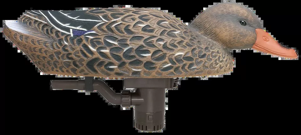 Higdon Outdoors Battleship Swimmer Pro Mallard Hen with Timer and Foam Filling