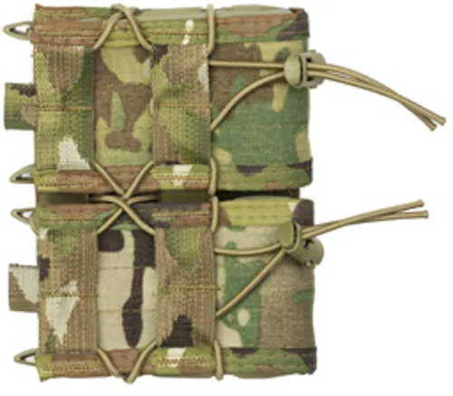 High Speed Gear Double Rifle Taco Dual Magazine Pouch Molle Fits Most Magazines Hybrid Kydex And Nylon Black 11ta0 11TA02BK