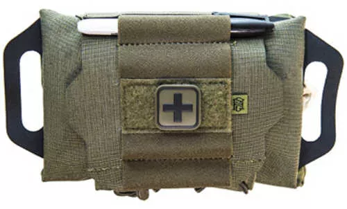 High Speed Gear ReFlex IFAK System Compatible with MOLLE and Belts 1.5"-2.5" Nylon Construction Black