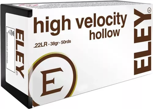 High Velocity .22LR 38gr Ammunition - 100 Rounds per Box