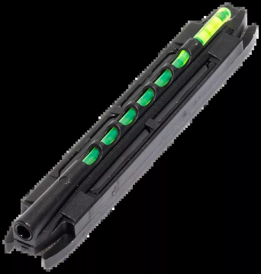 HiViz MGH2007I Magni-Hunter Magnetic Front Sight - Black with Green/Red Fiber Optic