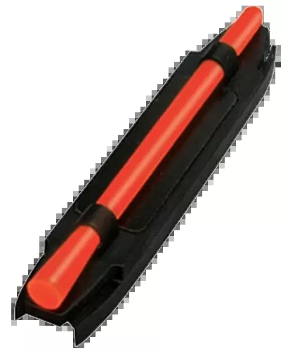 HiViz S300R S-Series Magnetic Front Sight - Black with Red Fiber Optic