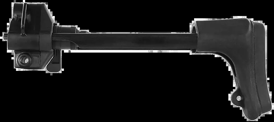 HK 227901 Adjustable Buttstock for HK SP5 - Black Rubber/Steel/Polymer