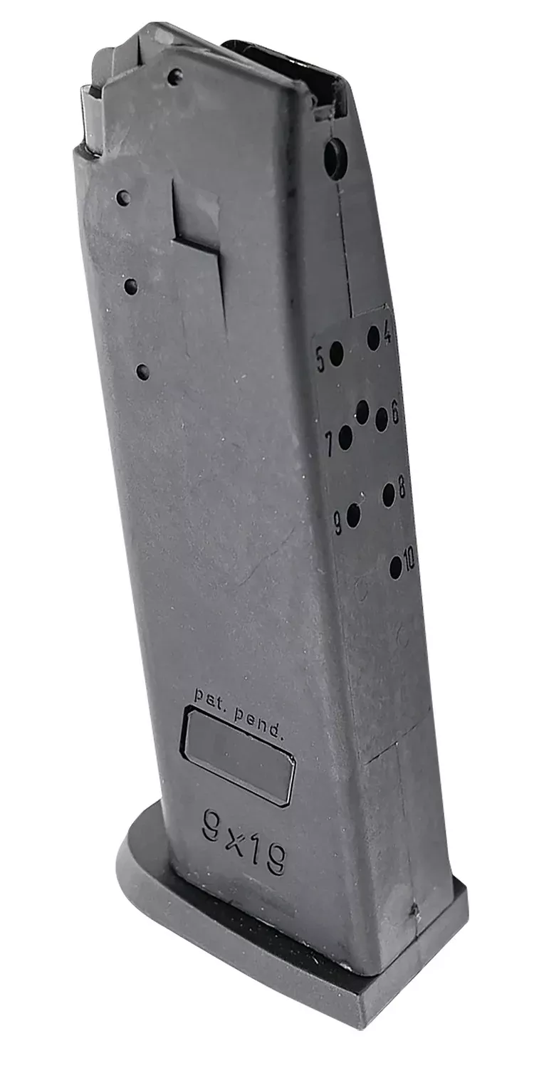 HK 50248611 USPBlack Detachable 10rd 9mm Luger (Full Size)