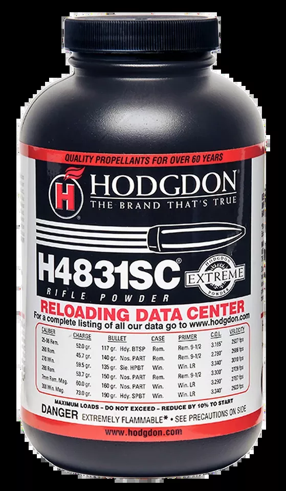 Hodgdon H4831SC Extreme Rifle Powder 1 lb for Multiple Calibers