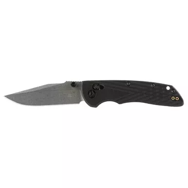 Hogue Deka Pocket Knife 3.25″ Clip Point CPM MagnaCut Stainless Blade Polymer Handle Black