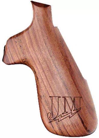 Hogue Grip Fits S&w N Round Butt, Miculek Jm Logo, Pauferro Finish 25314