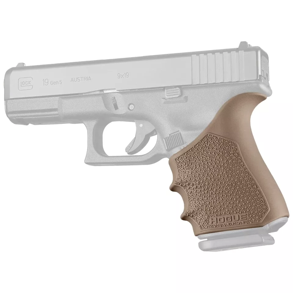 Hogue Grip for Glock 19/23 Gen 1-2-5 FDE