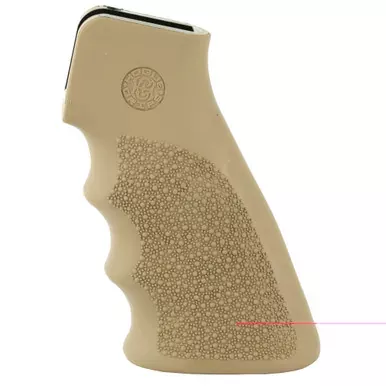 Hogue OverMolded Grip | Fits AR-15/M16 | Rubber | Finger Grooves | Flat Dark Earth | 15003