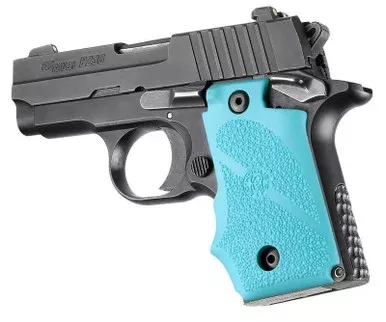Hogue Rubber Grip for SIG Sauer P238 Aqua