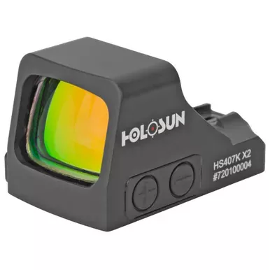 Holosun Technologies 407K-X2 | Optic | 6 MOA Red Dot | Black | HS407K X2