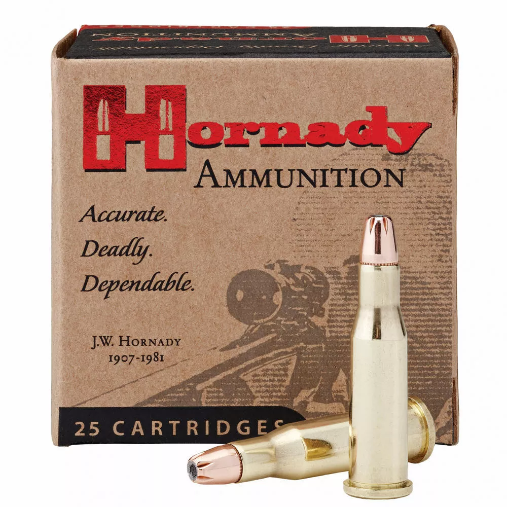 Hornady 218 Bee 45gr Hollow Point 25 /250