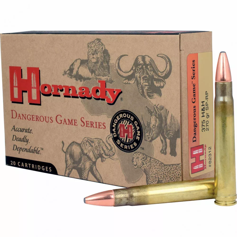 Hornady 375rug 270gr Sp-rp 20 /120