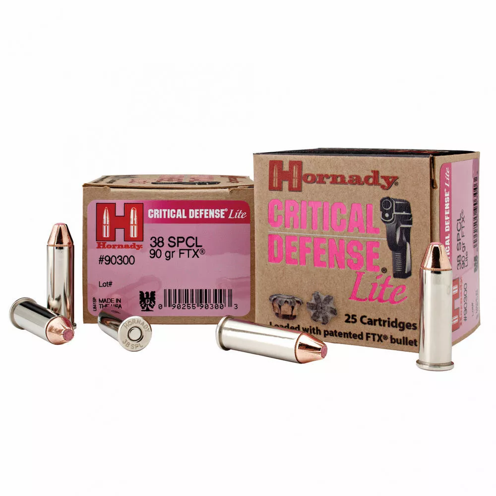 Hornady 38 Special 90 Grain FlexTip Critical Defense Lite 25 /250