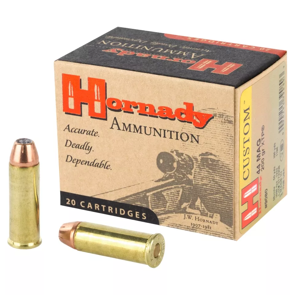 Hornady .44 Magnum 200 Grain XTP Ammunition - 20 Rounds