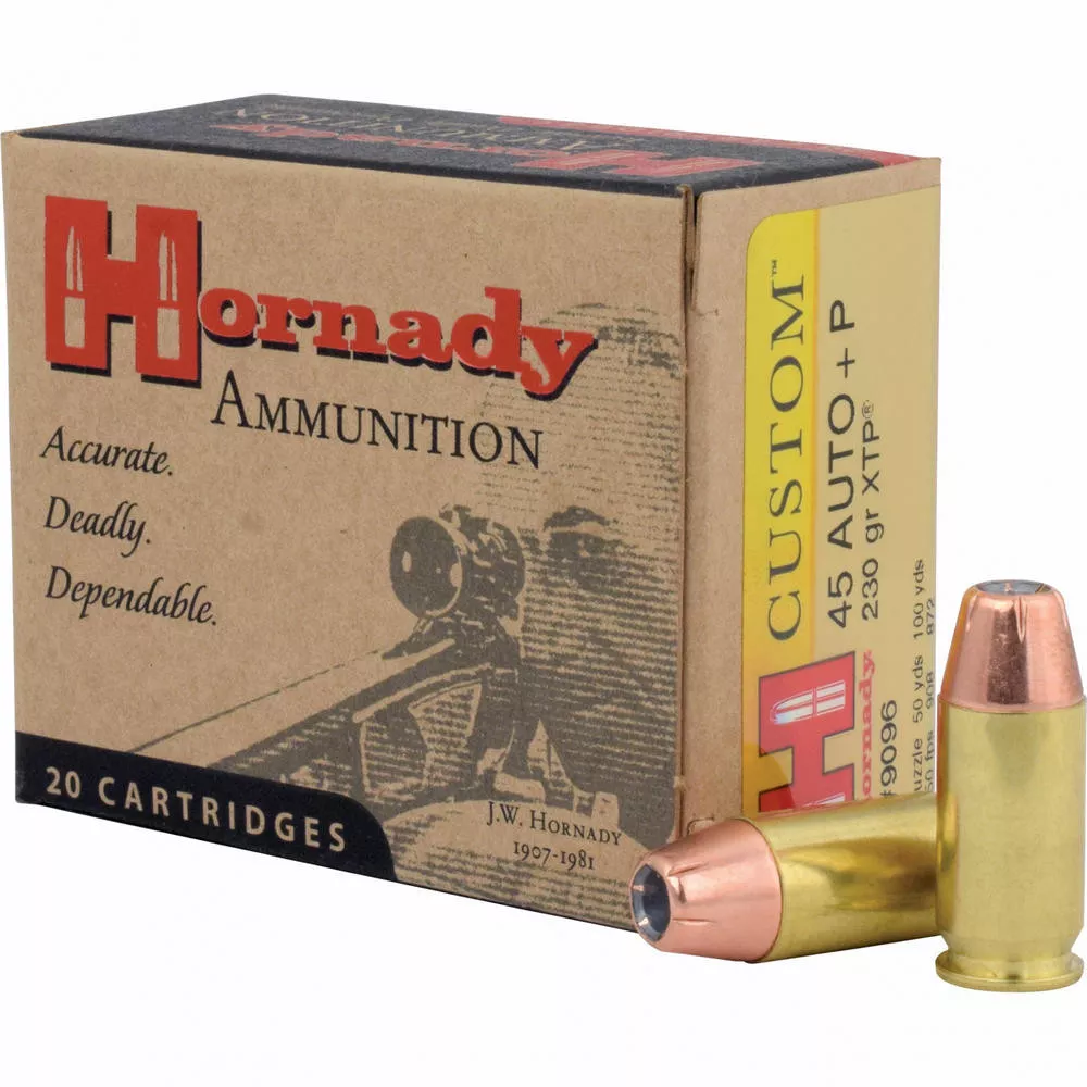 Hornady 45acp+p 230 Grain Jhp /xtp 20 /200