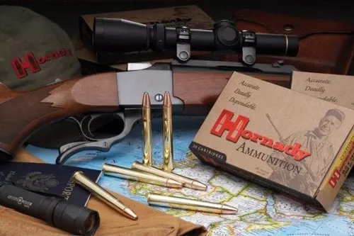 Hornady 9.3x74R 286GR SP-RP Ammunition - 20 Rounds, 6 Boxes per Case