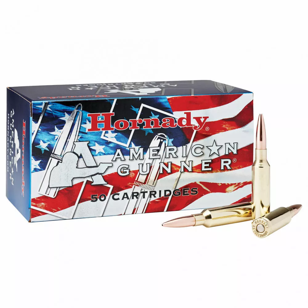Hornady American Gunner 6.5creed 140 Grain Boat Tail Hollow Point 50 /500