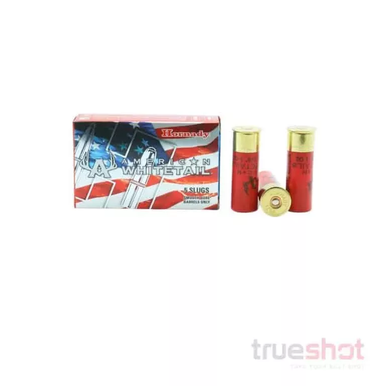 Hornady – American Whitetail – 12 Gauge – Rifled Slug – 2.75″ – 1 Oz. – 1600 FPS