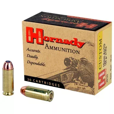 Hornady Ammo 10mm Auto .400″ 155gr XTP 20/Box