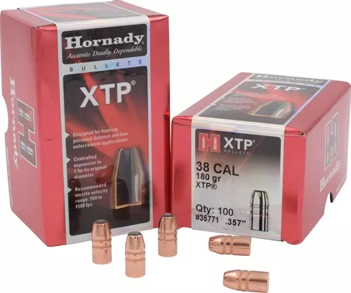Hornady Bullets .357 180GR XTP 100CT 15BX/CS