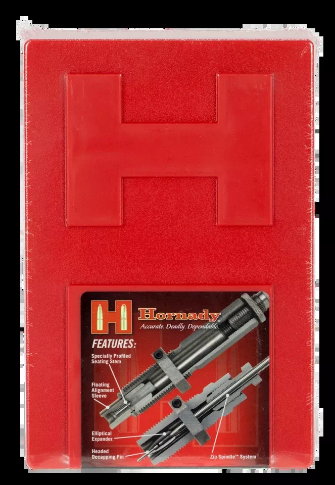 Hornady Custom Grade Series IV 2-Die Set for 375 Flanged Mag Nitro Express